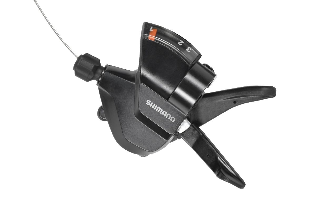 Шифтер SHIMANO ASLM315L, левый, 3-передачи,без упаковки Шифтер SHIMANO ASLM315L, левый, 3-передачи,без упаковки