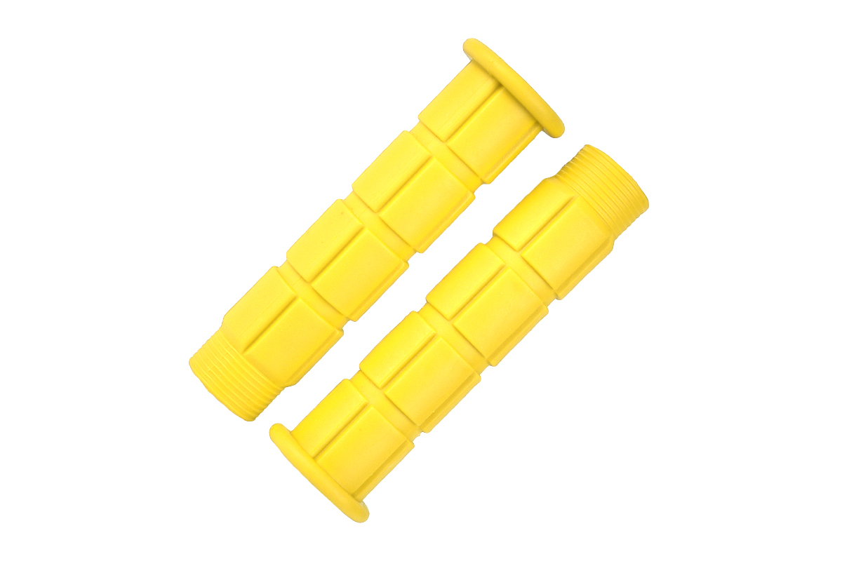 Грипсы MTB HL-GB72 130mm, резина, желтые Грипсы MTB HL-GB72 130mm, резина, желтые