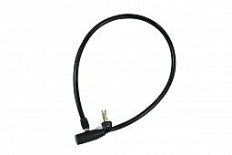 Замок противоугонный GK-103.101 80cm(31"),трос 6мм,в оплетке,2 ключа